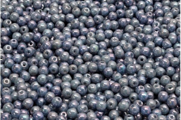 Round Druck Beads 3mm - Image 1