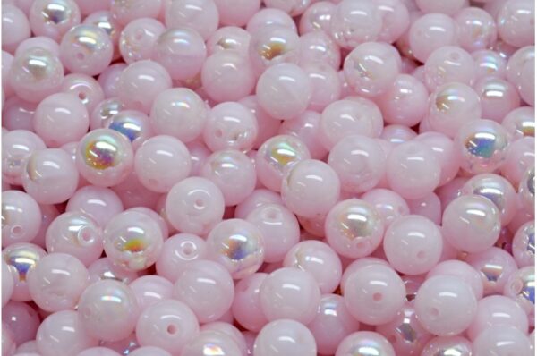 Round Druck Beads 6mm - Image 1