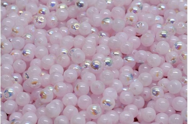 Round Druck Beads 4mm - Image 1