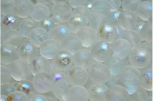 Round Druck Beads 8mm - Image 1