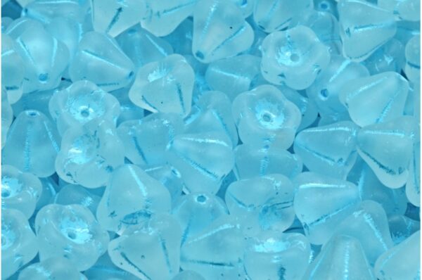 Bell Flower Beads 8x10mm - Image 1