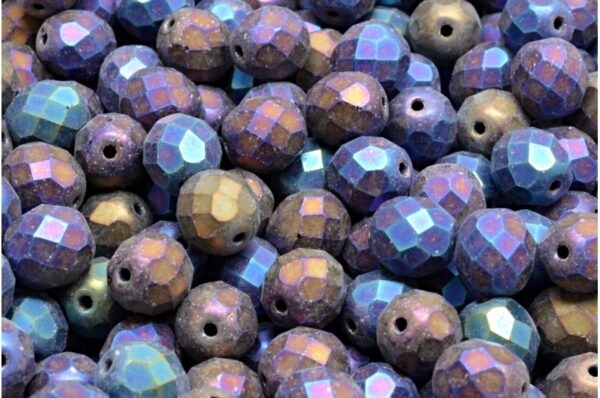 Firepolished Round Beads 8mm - Image 1
