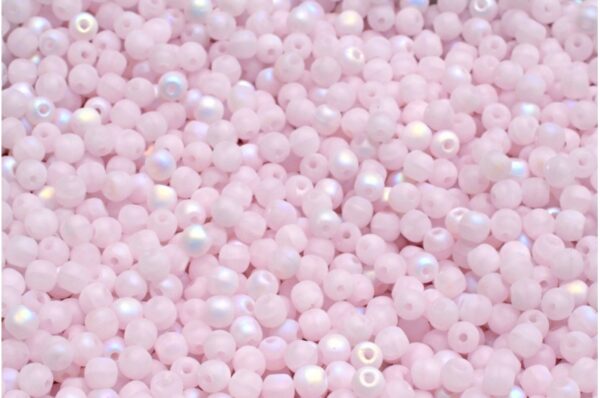 Round Druck Beads 3mm - Image 1