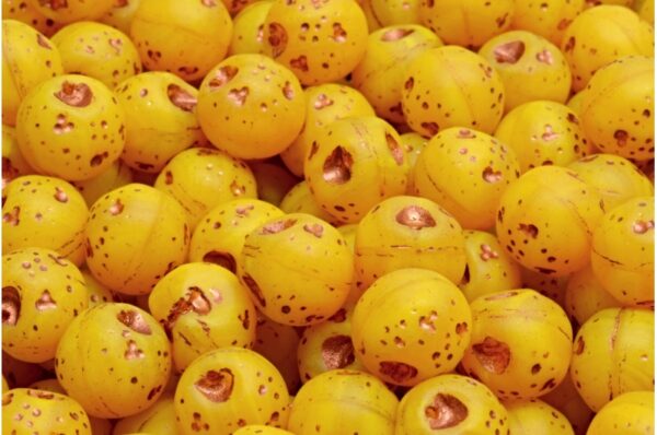 Orange Beads 9mm - Image 1