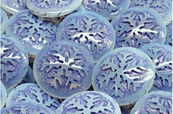 Snowflake Cabochon 21x21mm - Image 1