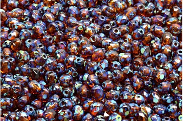 Firepolished Beads 4mm - Image 1