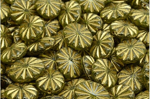 Flat Oval Beads 14x12mm - Image 1