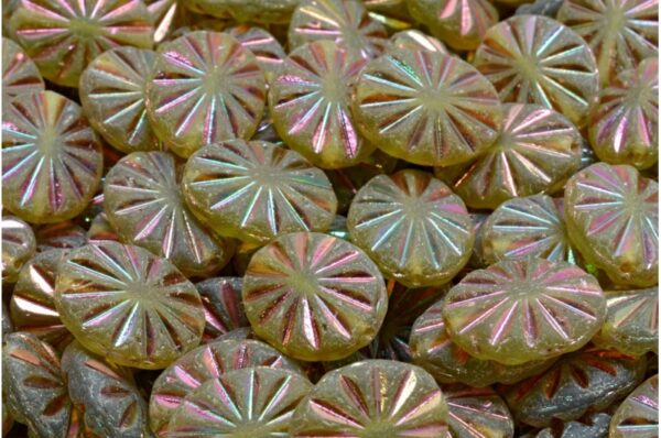 Flat Oval Beads 14x12mm - Image 1