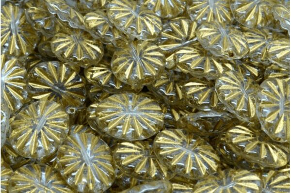 Flat Oval Beads 14x12mm - Image 1