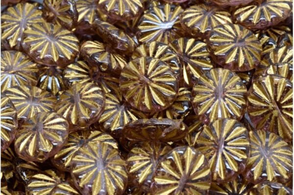 Flat Oval Beads 14x12mm - Image 1