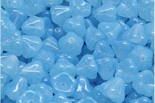 Bell Flower Beads 8x10mm - Image 1