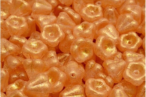 Bell Flower Beads 8x10mm - Image 1