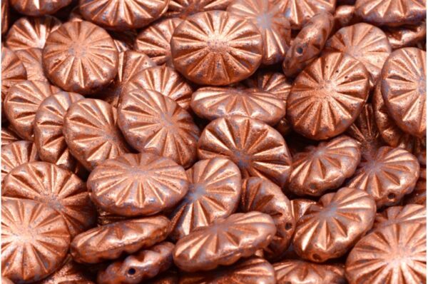 Flat Oval Beads 14x12mm - Image 1