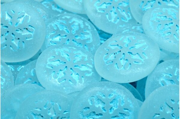 Snowflake Cabochon 21x21mm - Image 1