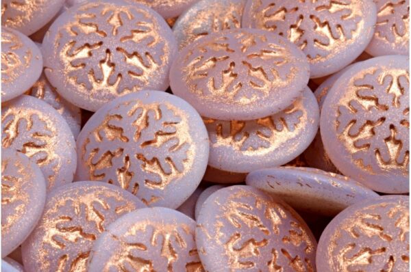 Snowflake Cabochon 21x21mm - Image 1