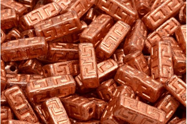 Celtic Block Beads 15x5mm Large hole - Image 1