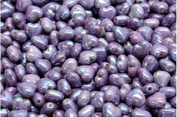 Heart Beads 6x6mm - Image 1