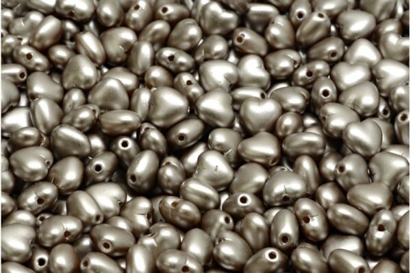 Heart Beads 6x6mm - Image 1