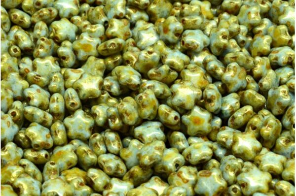 Flat Star Beads 6x6mm - Image 1