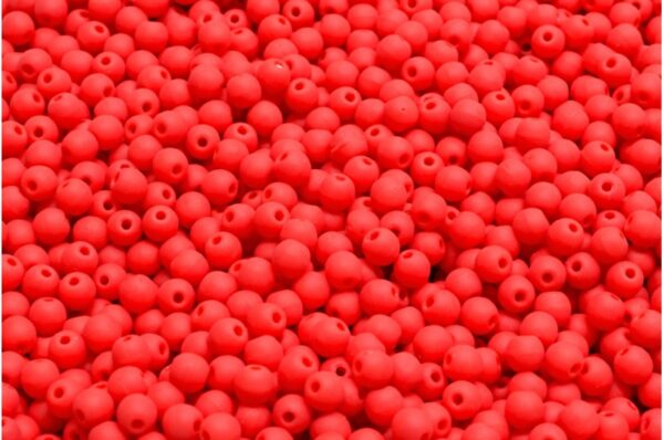 Round Druck Beads 3mm - Image 1