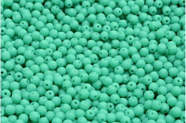 Round Druck Beads 3mm - Image 1