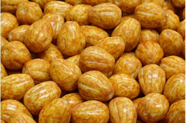 Drop Melon Beads 11x9mm - Image 1