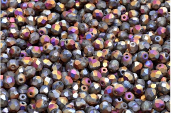 Firepolished Beads 4mm - Image 1