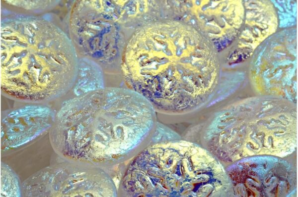 Snowflake Cabochon 21x21mm - Image 1