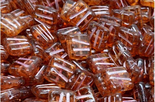 TCB Squared Designed Beads 10x10mm - Image 1