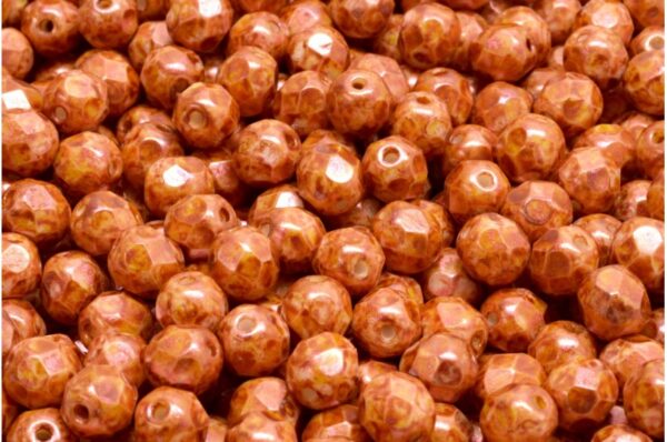 Firepolished Round Beads 6mm - Image 1