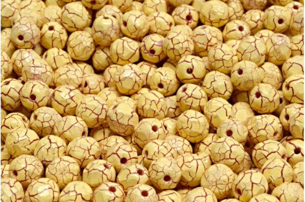 Firepolished Round Beads 6mm - Image 1