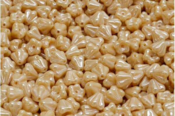 Bell Flower Beads 4x6mm - Image 1