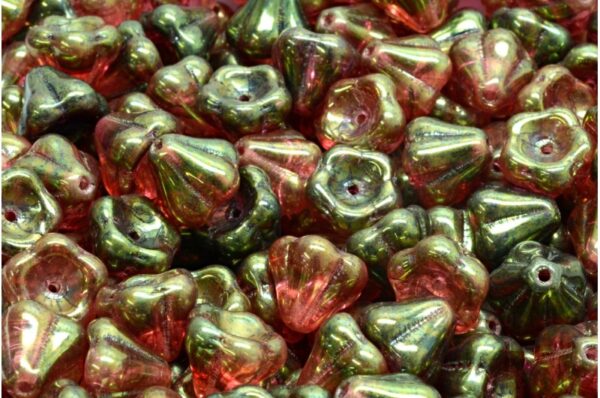Bell Flower Beads 8x10mm - Image 1