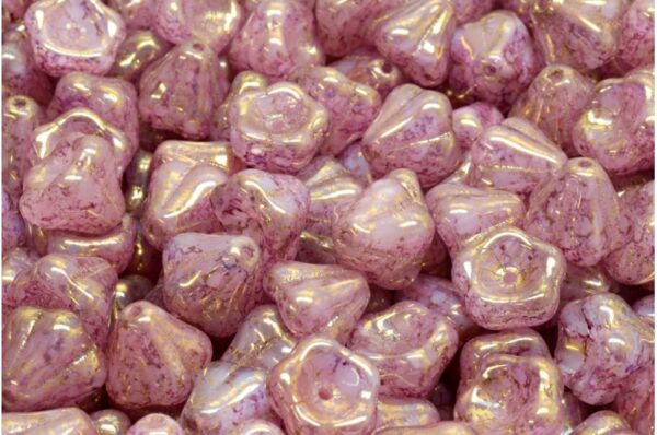 Bell Flower Beads 8x10mm - Image 1