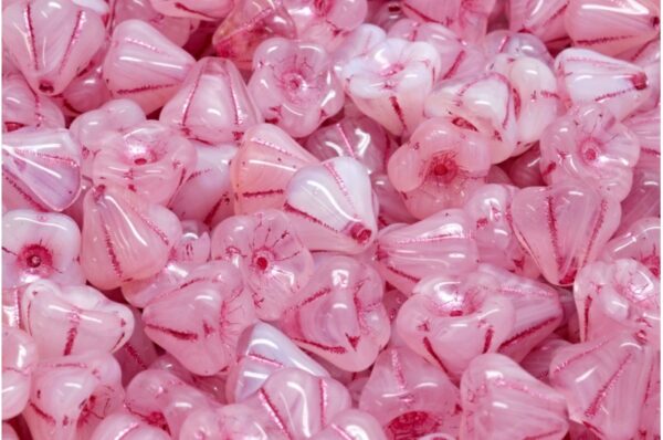 Bell Flower Beads 8x10mm - Image 1