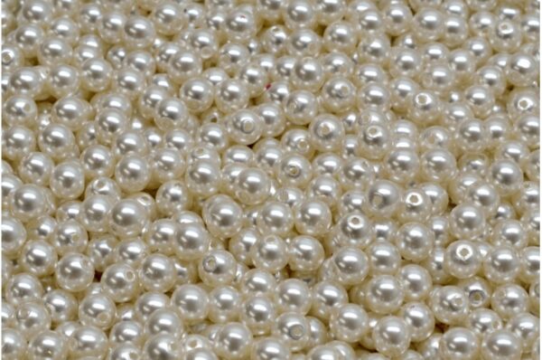 Round Druck Beads 4mm - Image 1