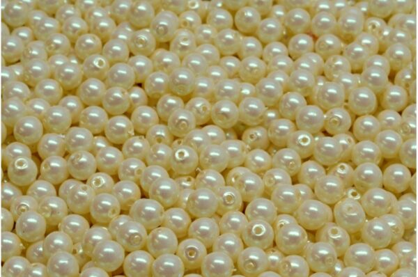 Round Druck Beads 4mm - Image 1