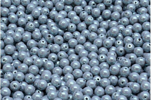Round Druck Beads 4mm - Image 1