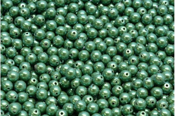 Round Druck Beads 4mm - Image 1