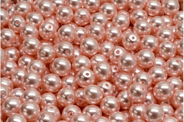 Round Druck Beads 6mm - Image 1
