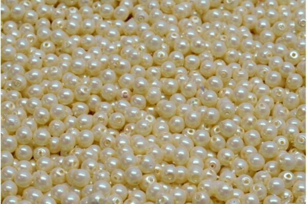 Round Druck Beads 3mm - Image 1