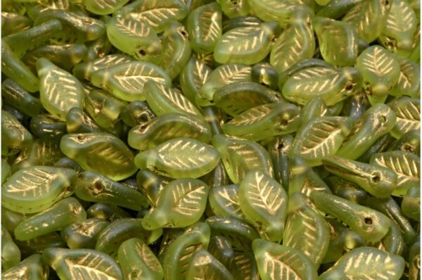 Bay Leaf Beads 6x12mm - Image 1