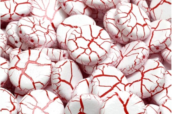 2 Hole Coin Beads 14mm - Image 1