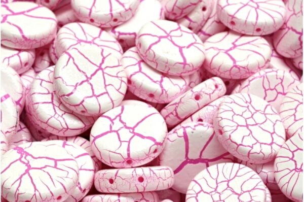 2 Hole Coin Beads 14mm - Image 1