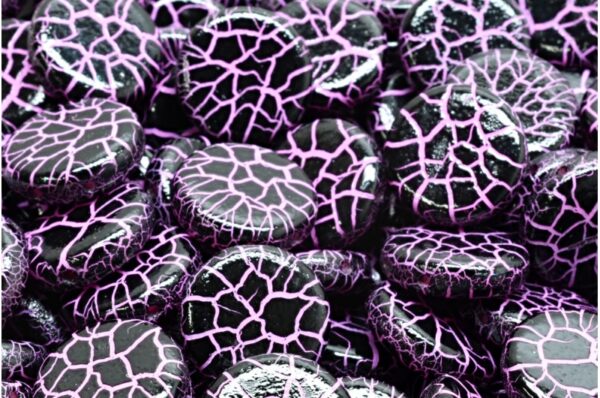 2 Hole Coin Beads 14mm - Image 1