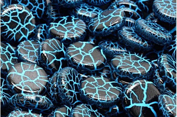 2 Hole Coin Beads 14mm - Image 1