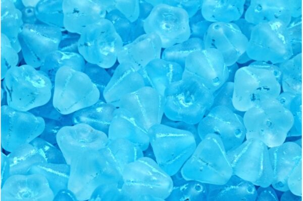 Bell Flower Beads 8x10mm - Image 1