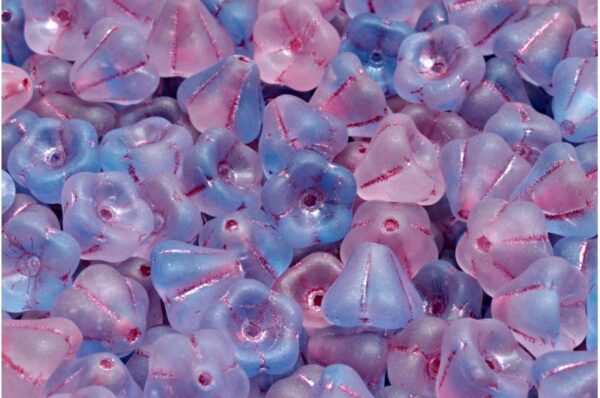 Bell Flower Beads 8x10mm - Image 1