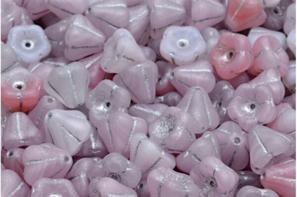 Bell Flower Beads 8x10mm - Image 1