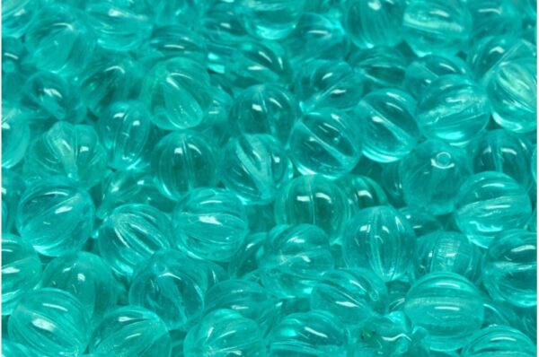 Melon Beads 8x8mm - Image 1